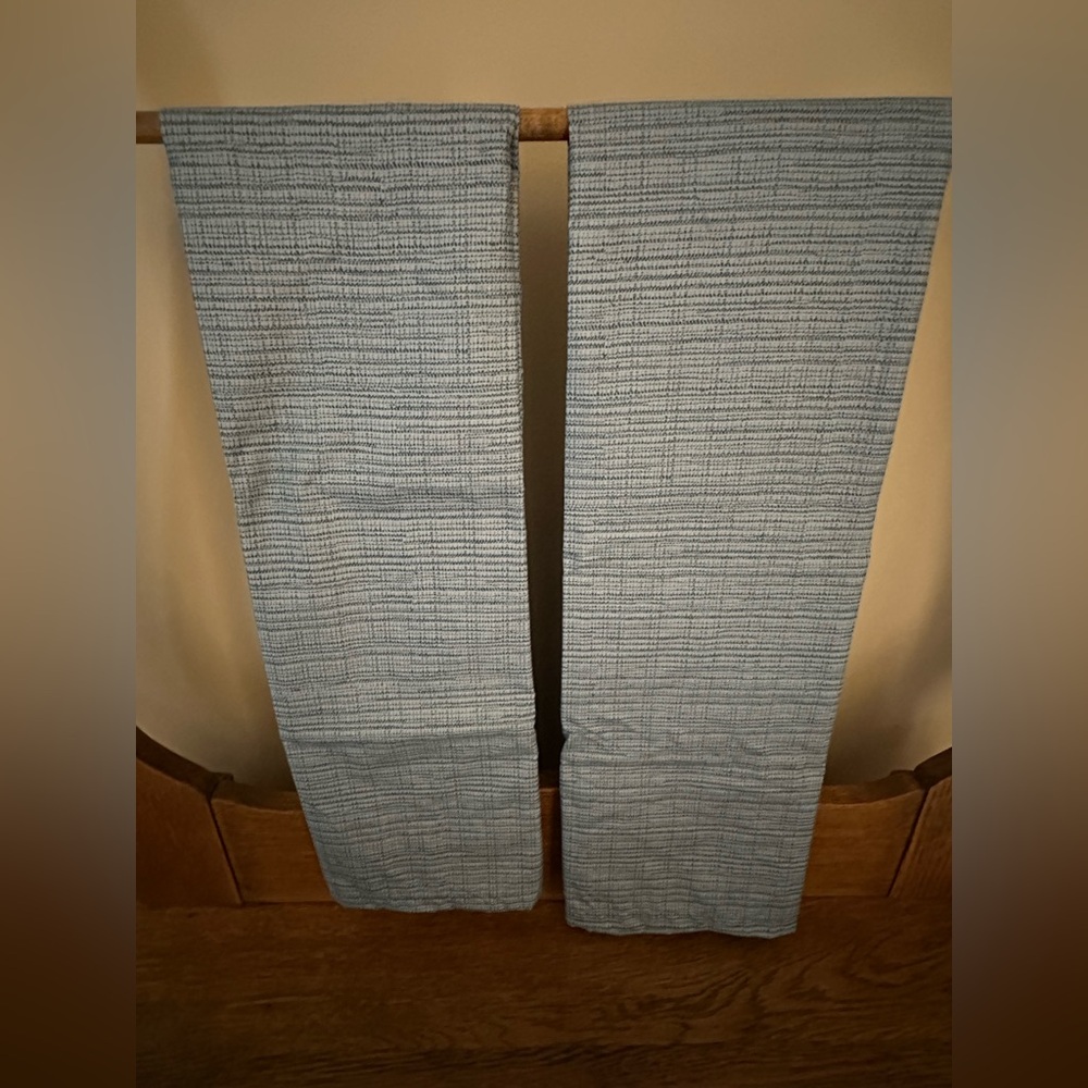 Mainstays Teal Printed Feature Room Darkening Panel 30” x 63” Pair
